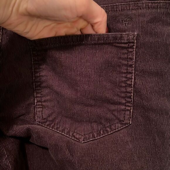 Tommy Hilfiger Women's Brown Corduroy Skinny Pants Size 7 - Picture 4 of 6
